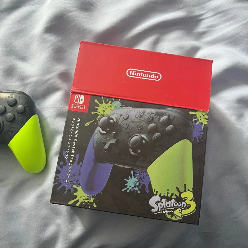 Manette Nintendo Switch Pro – Édition Splatoon 3 5