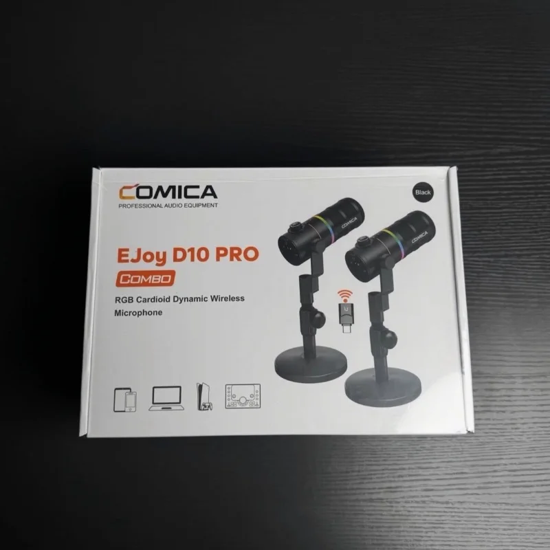 COMICA EJoy D10 Pro D Combo – Double Micro Sans Fil Professionnel - photo 1