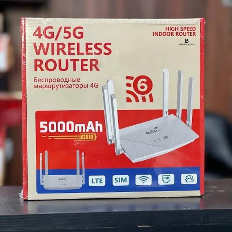 Routeur Wi-Fi 4G/5G WR900 – Wi-Fi 6 | Batterie 5000 mAh 2