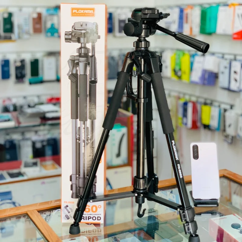Trépied Caméra/Caméscope PLOKAMA PK-9999 – 2,1 m | Rotation 360° 6