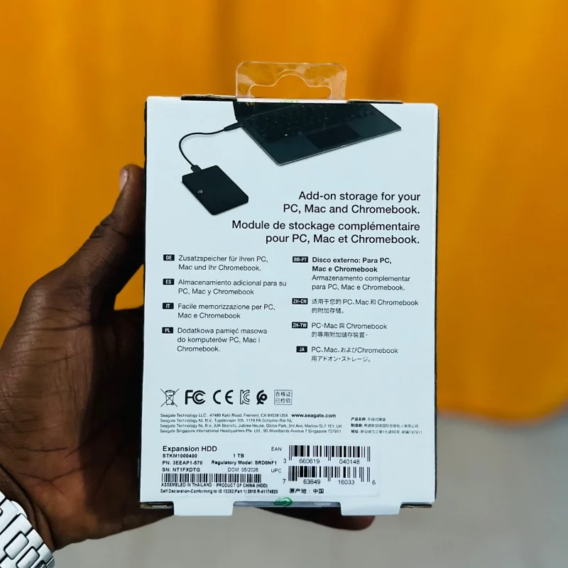 Disque Dur HDD ( 1To ) - Seagate Expansion Portable  2