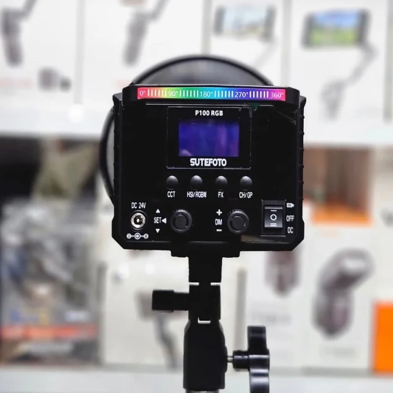 PROJECTEUR LED STUDIO SUTEFOTO P100 Bi 3