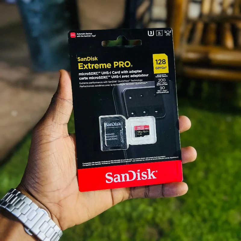 SanDisk Extreme PRO microSDXC - 128Go  6