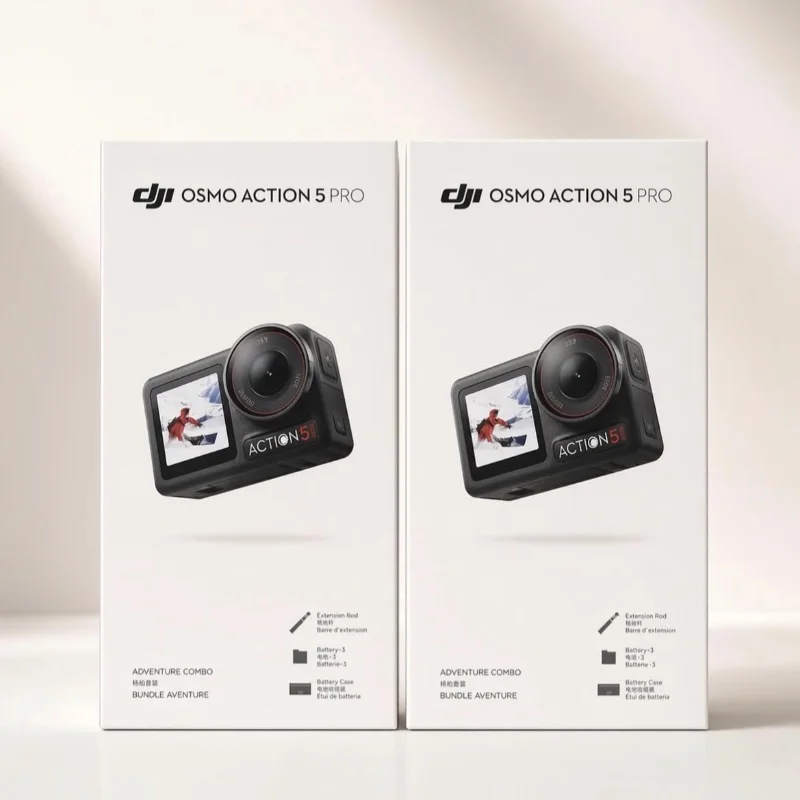 DJI OSMO ACTION 5 PRO – ADVENTURE COMBO – CAMÉRA SPORTIVE 4K 5