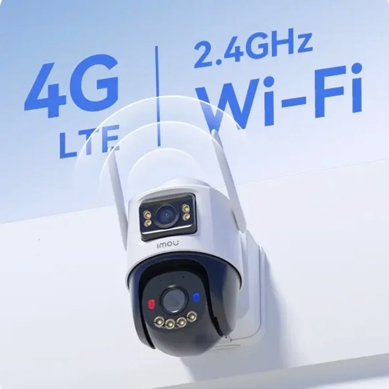 Caméra de Surveillance Solaire 4G LTE + Wi-Fi – Imou AOV Dual 10MP 2