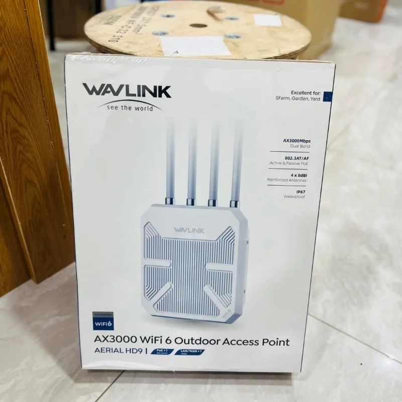 WAVLINK Aerial HD9 AX3000 – Point d’Accès Wi-Fi 6 Extérieur 4