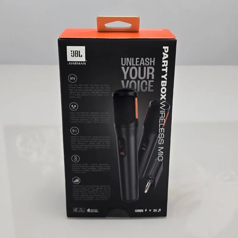 JBL PartyBox Wireless Mic – 2 Microphones Sans Fil 3
