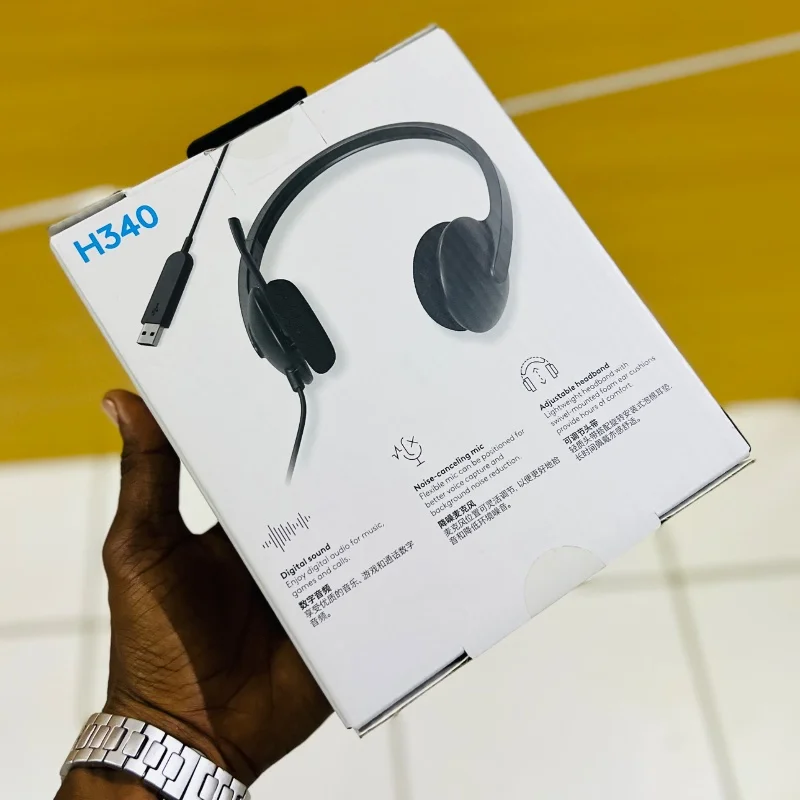 Logitech H340 – Casque USB avec Microphone 3
