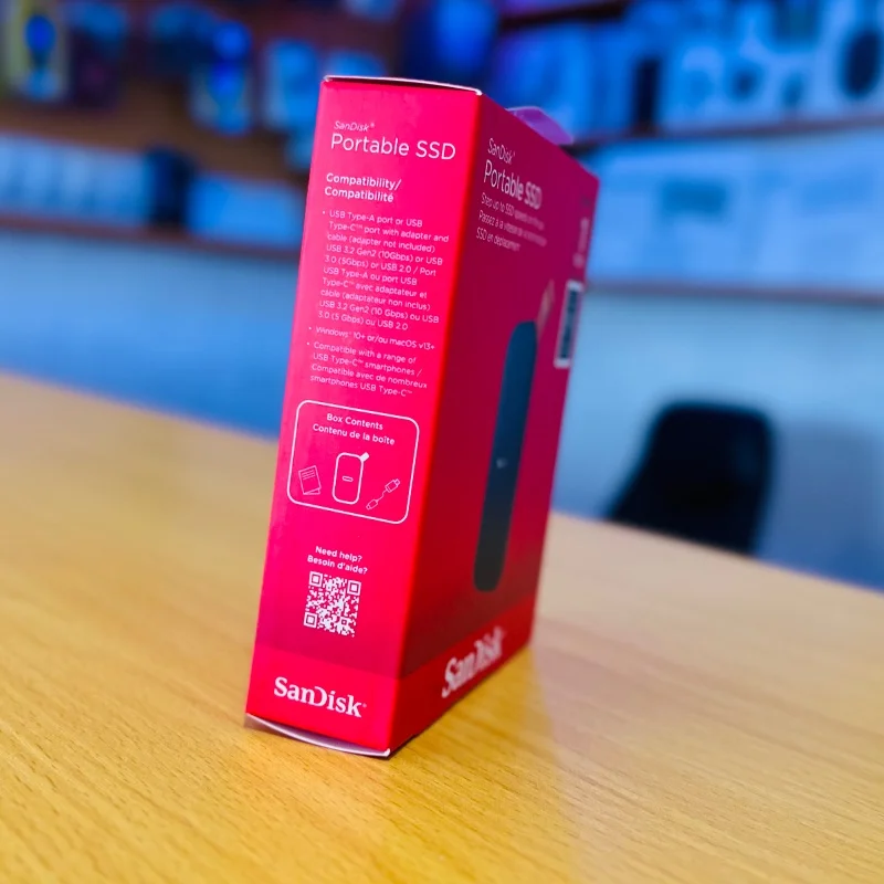 SanDisk Portable SSD 1 To – Stockage Rapide et Fiable 3