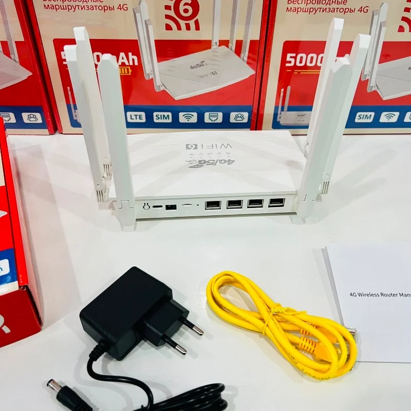 Routeur Wi-Fi 4G/5G WR900 – Wi-Fi 6 | Batterie 5000 mAh 6