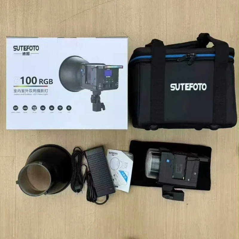 PROJECTEUR LED STUDIO SUTEFOTO P100 RGB 6
