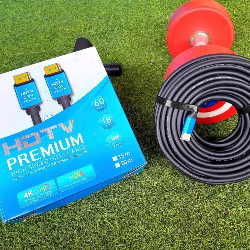 Câble HDMI 2.0 Premium High Speed – 4K Ultra HD 60 Hz ( 20m ) 5