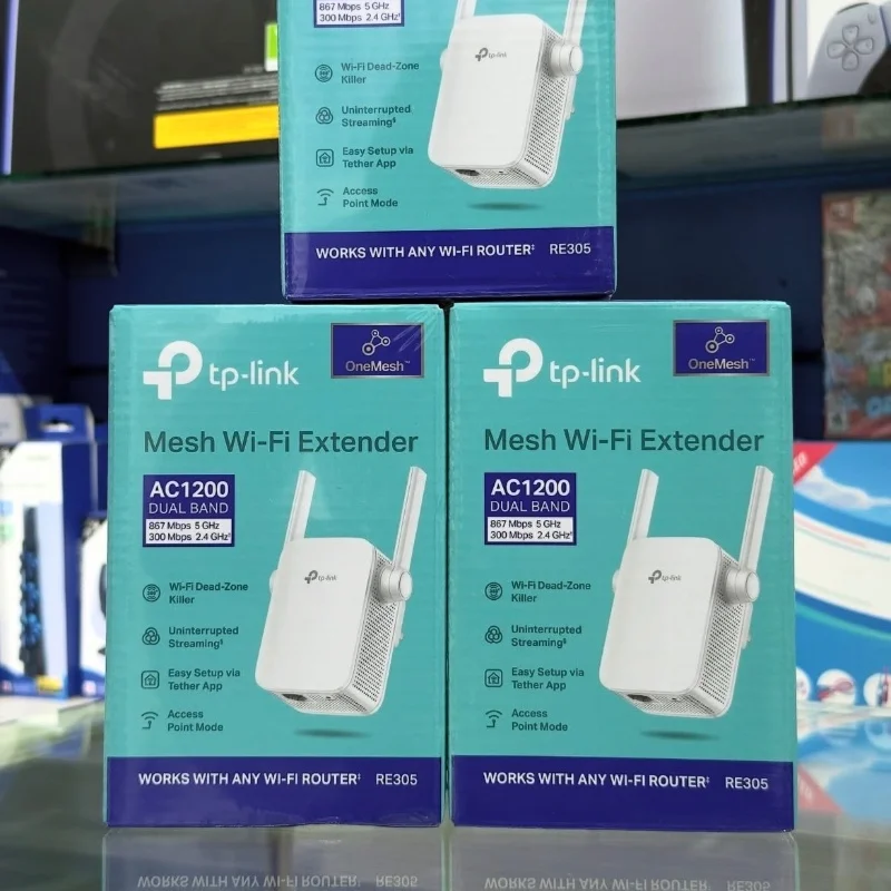 TP-Link RE305 AC1200 – Répéteur Wi-Fi Dual Band 6