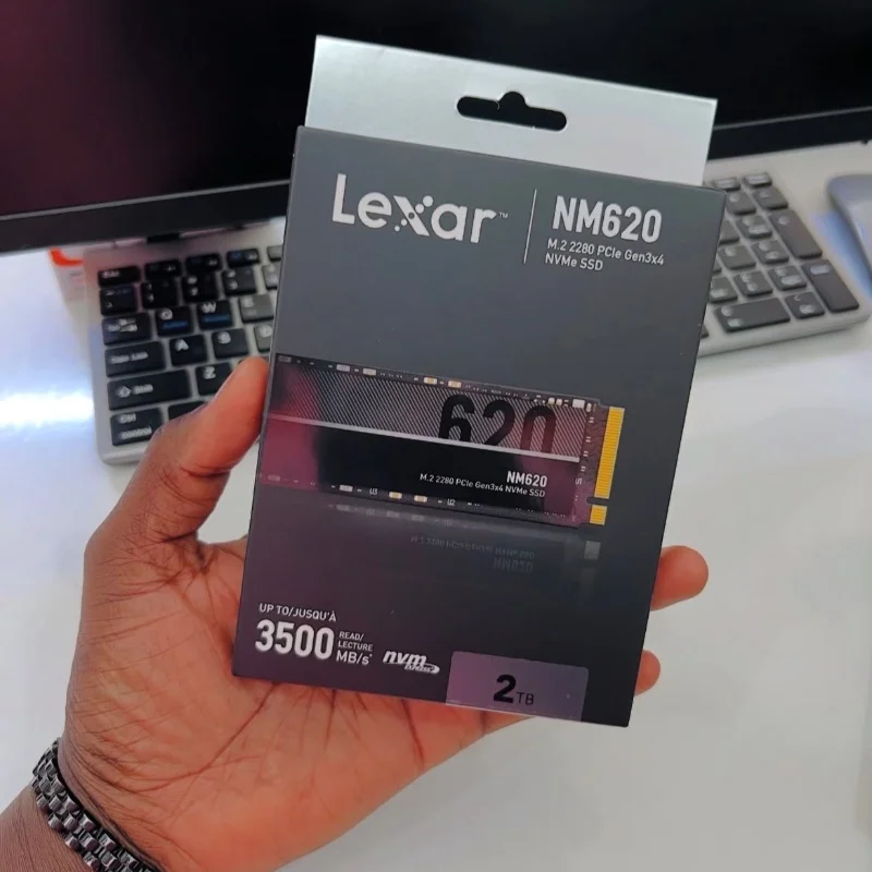 Lexar NM620 – SSD NVMe M.2 2280 PCIe 3.0 – 2 To 6