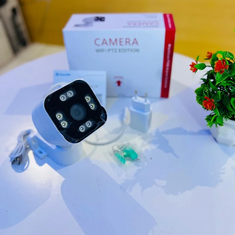 Caméra de Surveillance Wi-Fi PTZ Full HD 6